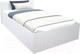 Миниатюра изображения товара Полуторная кровать МДК КР11 120x200/700x1252x2032 (белый)