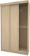 Миниатюра изображения товара Шкаф-купе МДК СК1 3-х створчатый 2020x1300x520 (дуб млечный)