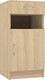 Миниатюра изображения товара Тумба МДК ПРТ1 с ящиком 870x400x400 (дуб млечный)