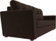Миниатюра изображения товара Диван Лига Диванов Амстердам Лайт 310 / 112439 (микровельвет коричневый)