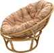 Миниатюра изображения товара Кресло садовое Garden Story Папасан / Р110Н (бежевый/медовый)