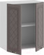 Миниатюра изображения товара Шкаф навесной для кухни ТриЯ Бьянка 1В6 (белый/дуб серый)
