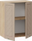 Миниатюра изображения товара Шкаф навесной для кухни ТриЯ Бьянка 1В6 (дуб крафт золотой/дуб кофе)