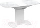 Миниатюра изображения товара Обеденный стол ТриЯ Портофино СМ(ТД)-105.01.11(1) (белый глянец/стекло белый мрамор)