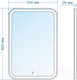 Миниатюра изображения товара Зеркало Doratiz Марта 55x80 / 2711.910