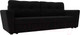 Миниатюра изображения товара Диван Лига Диванов Амстердам Лайт 310 / 112442 (микровельвет черный)