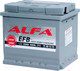 Миниатюра изображения товара Автомобильный аккумулятор ALFA battery EFB R (50 А/ч)