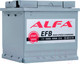 Миниатюра изображения товара Автомобильный аккумулятор ALFA battery EFB R (50 А/ч)