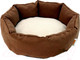 Миниатюра изображения товара Лежанка для животных Кот и Пёс Нюша №2 / Л4242М-С (коричневый)