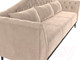 Миниатюра изображения товара Диван Лига Диванов Флорида 318 / 112332 (велюр, бежевый)