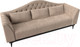 Миниатюра изображения товара Диван Лига Диванов Флорида 318 / 112332 (велюр, бежевый)