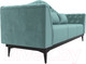 Миниатюра изображения товара Диван Лига Диванов Флорида 318 / 112334 (велюр, бирюзовый)
