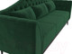Миниатюра изображения товара Диван Лига Диванов Флорида 318 / 112338 (велюр, зеленый)