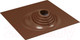 Миниатюра изображения товара Проходка кровельная Aston Угловая 150-300мм (600x600, коричневый)