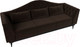 Миниатюра изображения товара Диван Лига Диванов Флорида 318 / 112358 (микровельвет, коричневый)