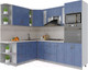 Миниатюра изображения товара Кухонный гарнитур Интерлиния Мила Крафт 1.88x2.4 левая (дуб лазурный)