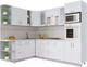 Миниатюра изображения товара Кухонный гарнитур Интерлиния Мила Крафт 1.88x2.6 левая (дуб полярный)