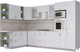 Миниатюра изображения товара Кухонный гарнитур Интерлиния Мила Крафт 1.88x3.2 левая (дуб полярный)