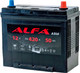 Миниатюра изображения товара Автомобильный аккумулятор ALFA battery Asia JR 420A (50 А/ч)