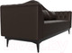 Миниатюра изображения товара Диван Лига Диванов Флорида 318 / 112383 (экокожа, коричневый)