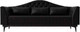 Миниатюра изображения товара Диван Лига Диванов Флорида 318 / 112385 (экокожа, черный)