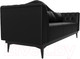 Миниатюра изображения товара Диван Лига Диванов Флорида 318 / 112385 (экокожа, черный)