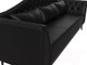 Миниатюра изображения товара Диван Лига Диванов Флорида 318 / 112385 (экокожа, черный)