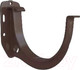Миниатюра изображения товара Кронштейн желоба Альта-профиль ПВХ (коричневый)
