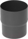 Миниатюра изображения товара Муфта водосточная Альта-профиль ПВХ (графит)