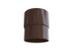 Миниатюра изображения товара Муфта водосточная Альта-профиль ПВХ (коричневый)