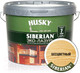 Миниатюра изображения товара Лазурь для древесины Husky Siberian Эко-Лазурь Полуматовая (9л, бесцветный)