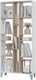 Миниатюра изображения товара Стеллаж Горизонт Мебель Asti / 12АСБС (белый/сонома)