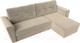 Миниатюра изображения товара Диван угловой Лига Диванов Амстердам Лайт правый (микровельвет бежевый)