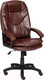 Миниатюра изображения товара Кресло офисное Tetchair Comfort LT экокожа (коричневый)