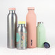 Миниатюра изображения товара Бутылка для воды Milan Silver Series / 643020SL (серый/розовый)
