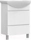 Миниатюра изображения товара Тумба под умывальник Vigo Wing 600-0-2 (белый)