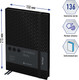 Миниатюра изображения товара Ежедневник Berlingo DoubleBlack A5 / UD0_94502 (136л, черный)