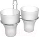 Миниатюра изображения товара Набор стаканов для зубной щетки и пасты FORA FOR-FR039CR