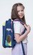 Миниатюра изображения товара Школьный рюкзак Grizzly Rap-290-5 (синий)