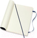 Миниатюра изображения товара Записная книжка Moleskine Classic Soft Large / 430980 (96л, синий сапфир)
