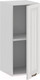Миниатюра изображения товара Шкаф навесной для кухни ТриЯ Лина 1В3 (белый)