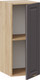 Миниатюра изображения товара Шкаф навесной для кухни ТриЯ Лина 1В3 (дуб крафт золотой/графит)