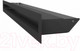 Миниатюра изображения товара Решетка вентиляционная для камина Fire&Wood Luft 60x600 (черный)