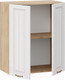 Миниатюра изображения товара Шкаф навесной для кухни ТриЯ Лина 1В6 (дуб крафт золотой/белый)
