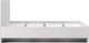 Миниатюра изображения товара Двуспальная кровать MySTAR Сноули 121.05 (белый)