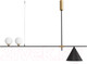 Миниатюра изображения товара Люстра Kinklight Пулл 07620-2+1.19 (черный)
