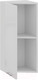 Миниатюра изображения товара Шкаф навесной для кухни ТриЯ Весна 1В3Т (белый/белый глянец)
