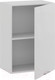 Миниатюра изображения товара Шкаф навесной для кухни ТриЯ Весна 1В5 (белый/белый глянец)