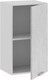 Миниатюра изображения товара Шкаф навесной для кухни ТриЯ Гранита 1В4 (белый/бетон снежный)