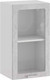 Миниатюра изображения товара Шкаф навесной для кухни ТриЯ Гранита 1В4С (белый/бетон снежный)